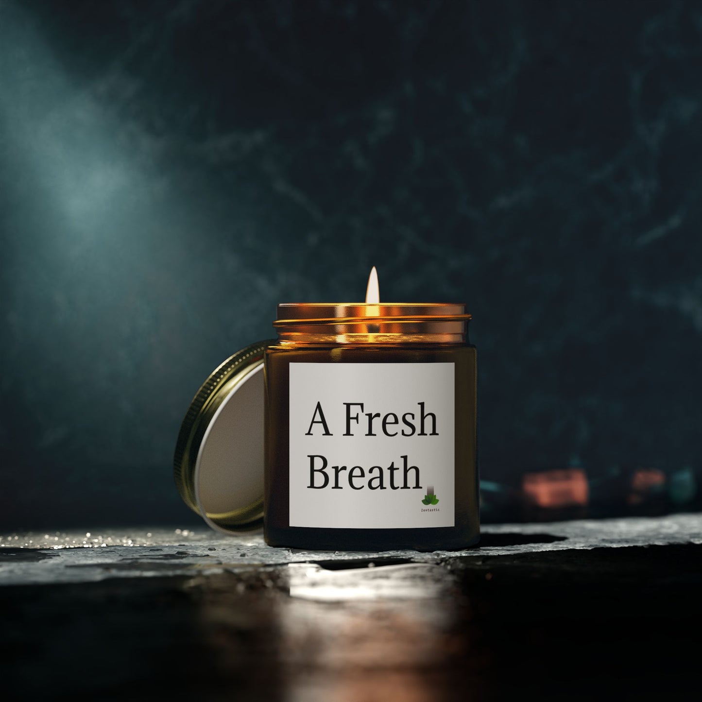 A Fresh Breath Scented Candles - Coconut Apricot Wax (4oz, 9oz)