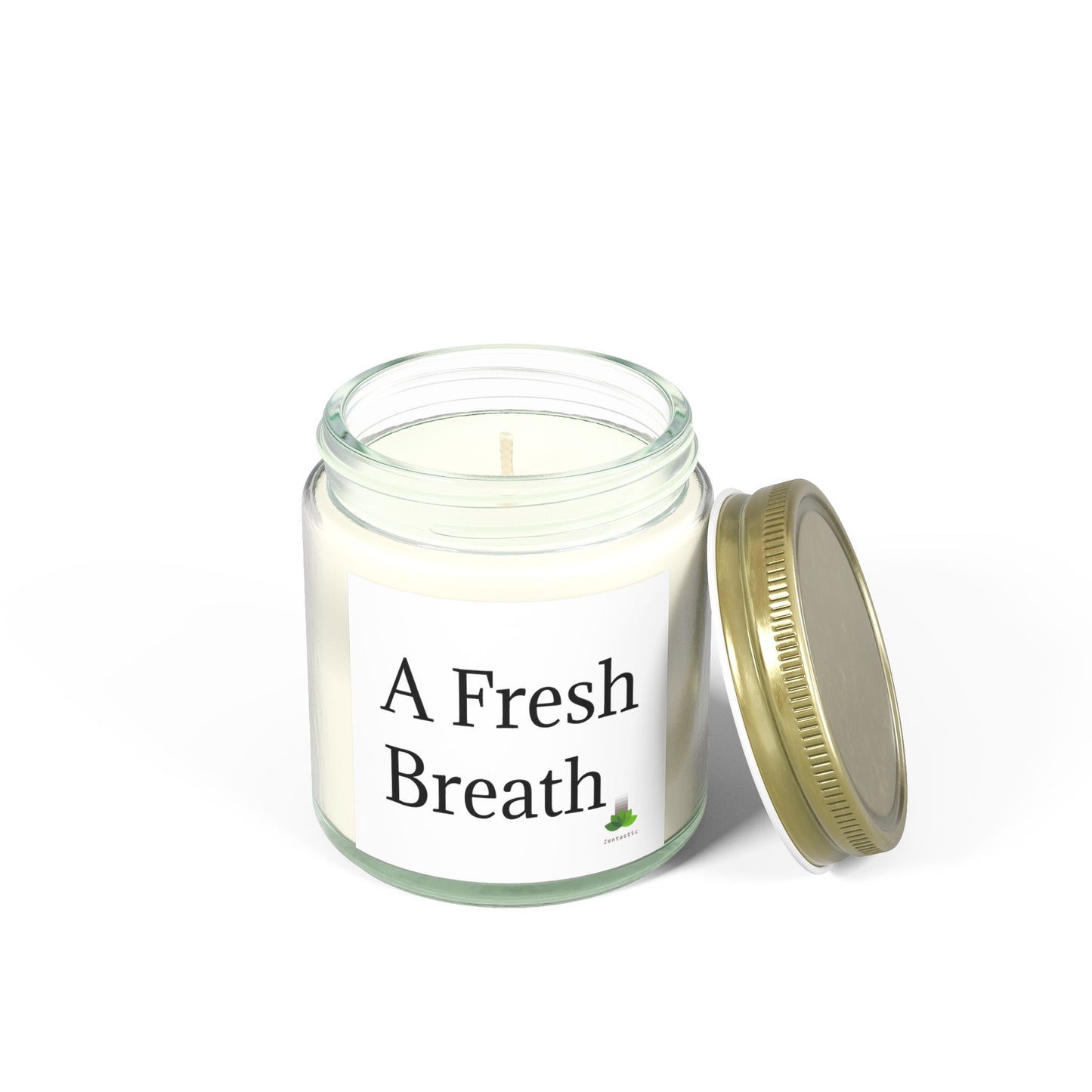 A Fresh Breath Scented Candles - Coconut Apricot Wax (4oz, 9oz)